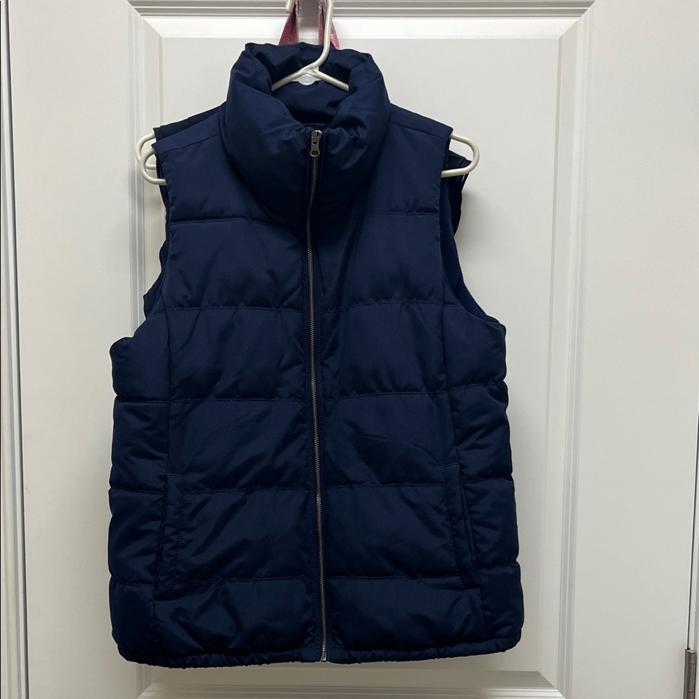 Navy Blue Puffer Vest